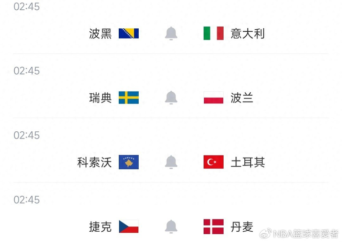 今日视点（足球小组赛）马里对峙波黑比分球队对比-独家观察